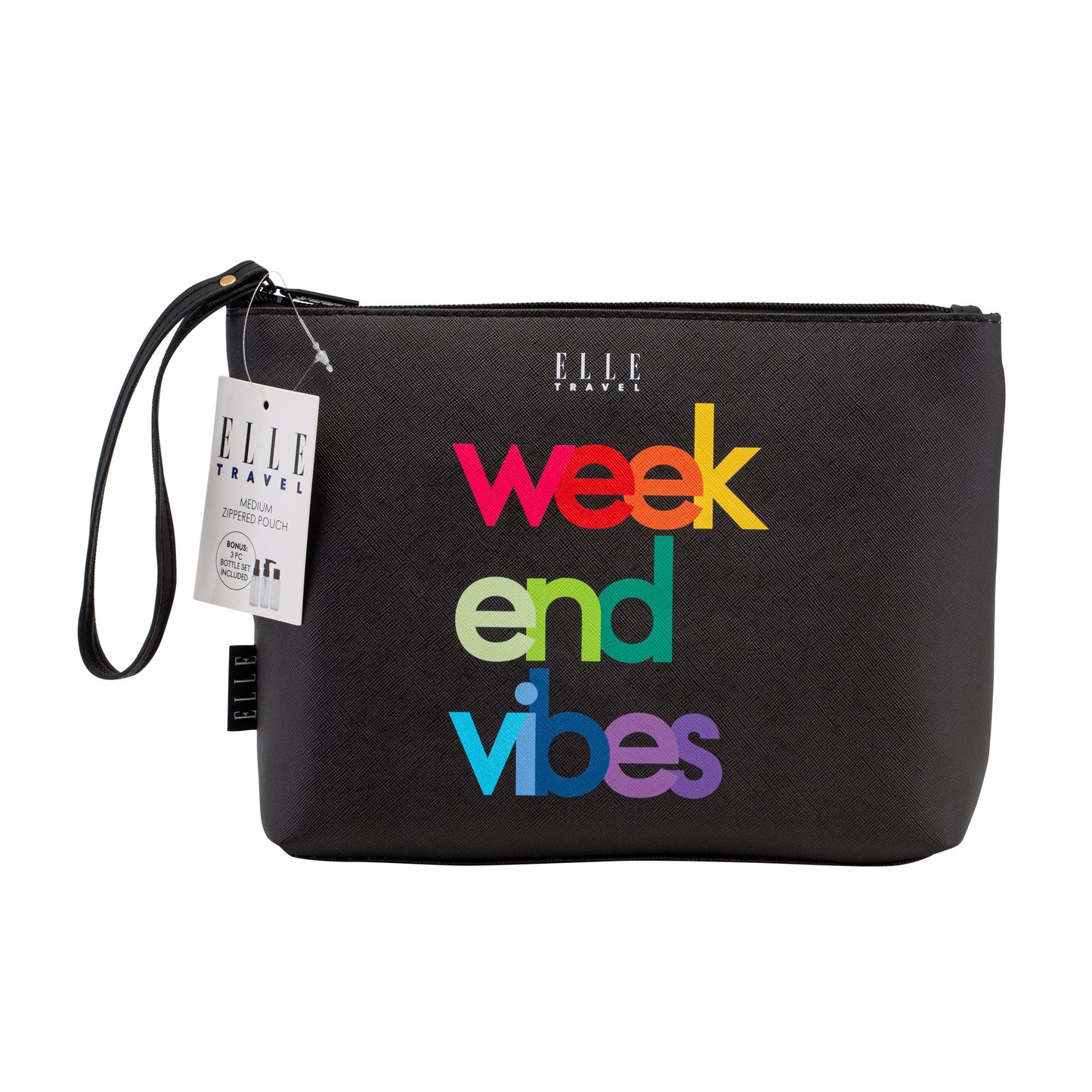 Leather Med Zip Pouch